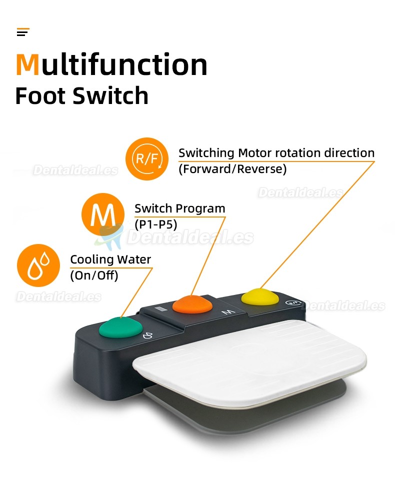 Pluspower®Ai Touch Sistema de cirugía de implante motor sin escobillas dental con contraángulo 20:1